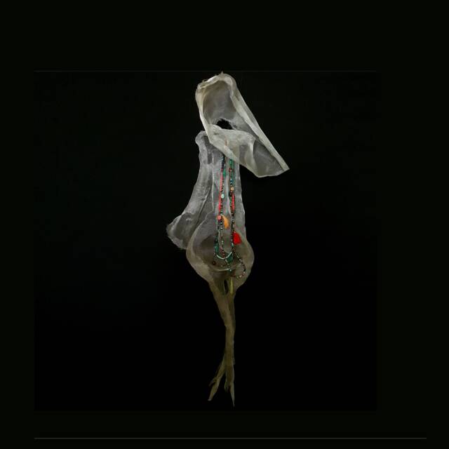 Christmas Lady Window Decoration Ooak - image 1