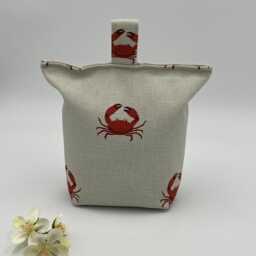 Crab Door Stop, Sophie Allport, Coastal Decor, Filled - thumbnail 1