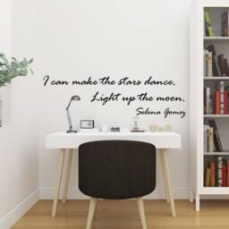 Selena Gomez Stars Inspirational Motivational Wall Decal Quote Art Inspired Focus Positive Home Room Decor Encouragement 42x13 In - thumbnail 3