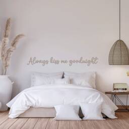 Bedroom Wall Art Quote Sign - Laser Cut Wooden Decor Layered Acrylic, Multiple Sizes, Home Accent - thumbnail 4