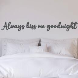 Bedroom Wall Art Quote Sign - Laser Cut Wooden Decor Layered Acrylic, Multiple Sizes, Home Accent - thumbnail 2