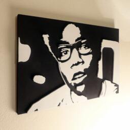 Childish Gambino, Wall Art, 3D Decor, Scroll Saw Wood Art - thumbnail 4