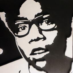 Childish Gambino, Wall Art, 3D Decor, Scroll Saw Wood Art - thumbnail 2