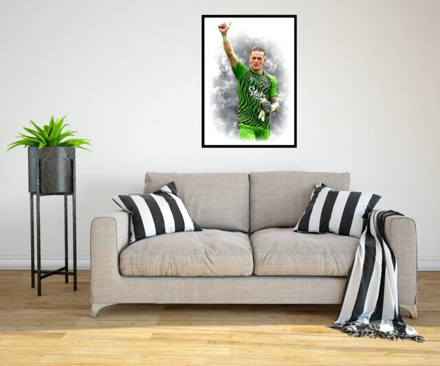 Jordan Pickford 2022/23 Digital Art Print - On Foamex Board Or Photo Paper - image 1
