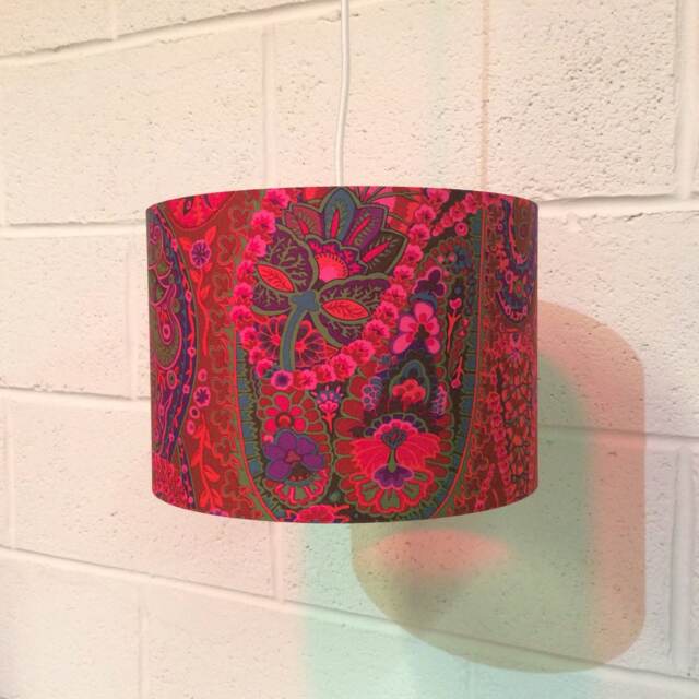 Beautifully Handmade Drum Lampshade in Kaffe Fassett - image 1