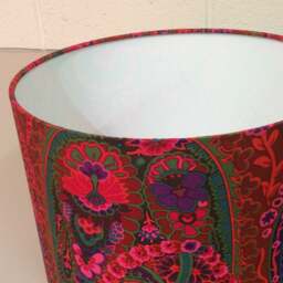 Beautifully Handmade Drum Lampshade in Kaffe Fassett - thumbnail 2