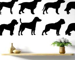 Custom Breed Pet Wall Art - Metal Art, 20+ Colours, Any Breed, Dog Lover Gift, Personalised Silhouette, Home Decor