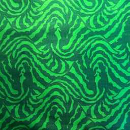 Zoffany Printed Green 100% Silk Cushion Cover, Throw Pillow Homeware Decor - thumbnail 3