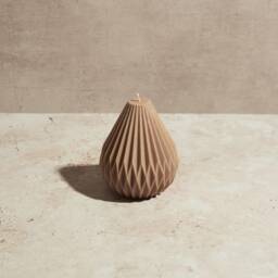 Geometric Origami Soy Wax Candle - Gift Home Decor, Cotswolds Hand-Poured - thumbnail 2