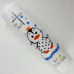 Baptismal Candle Penguin - thumbnail 2