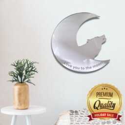 Personalized Acrylic Mirror Wall Art Engraved Indoor/Outdoor Decor - thumbnail 1
