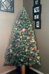 Alternative Christmas Tree For Elderly Nursing Homes, Classrooms, Apartments, Hospitals, Dorms - thumbnail 3