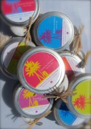Custom Personalized Wedding Candles - thumbnail 1