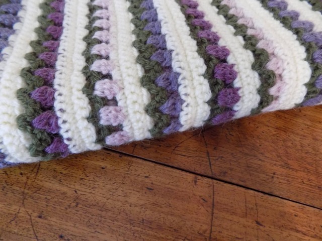 Pretty Maids All in A Row Crocheted/Vintage Inspired Baby/Toddler/Cot/Crib/stroller/Pram/Car Seat/Nursery Decor/Baby Shower/Lap Blanket - image 1