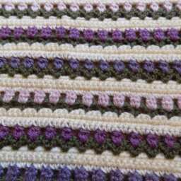 Pretty Maids All in A Row Crocheted/Vintage Inspired Baby/Toddler/Cot/Crib/stroller/Pram/Car Seat/Nursery Decor/Baby Shower/Lap Blanket - thumbnail 4