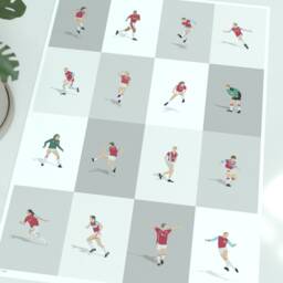 West Ham United Legends - Modern Era Illustrated Art Print - Hammers Icons Poster Gift - thumbnail 3