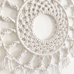 Macrame Mandala/ Mandala Wall Hanging/Art Decor - thumbnail 1
