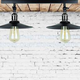 Two Plafonds Black Ceiling Chandelier Kitchen Island Flush Fixture Light Lighting Pendant Modern - thumbnail 2