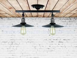 Two Plafonds Black Ceiling Chandelier Kitchen Island Flush Fixture Light Lighting Pendant Modern