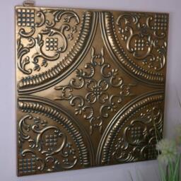 Pushkar Majesty Gold Wall Art Metal - thumbnail 1