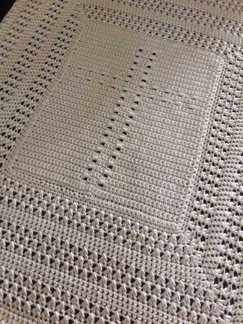 Cross Blanket - Baby Christening Gift Baptism From Godparents Grandparents For - image 1