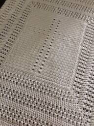 Cross Blanket - Baby Christening Gift Baptism From Godparents Grandparents For