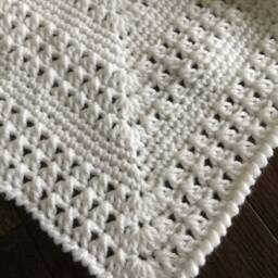Cross Blanket - Baby Christening Gift Baptism From Godparents Grandparents For - thumbnail 3