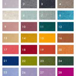 "Round Seat Cushion From Wool Felt/Floor Seating Pad Modern Pillow Diameter 12""/ 13""/ 14""/ Thickness 1.5" - thumbnail 3