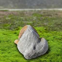 Concrete Cocker Spaniel Figurine Stone Dog Statue Sculpture Cement Memorial Animal Decor Lawn Handmade Art Gift - thumbnail 2