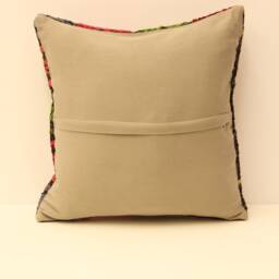 Kilim Pillow Cover 16x16 in 40x40 cm Throw Pillows Decorative Boho Home Decor Ethnic Pillow Cushion 4Kf-151 - thumbnail 4