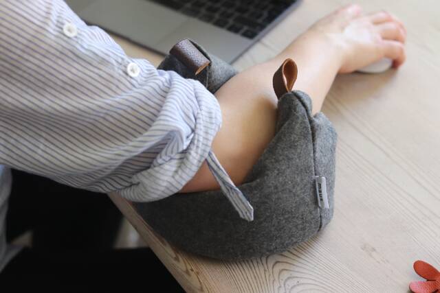 Boofie?? Mini Bean Bag Pouffe Floor Cushion Multifunctional Soft Furniture - Recycled Wool & Buckwheat Filling 9 Colours Available - image 1