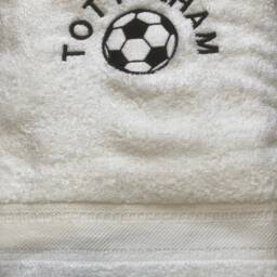 Tottenham Football Club Embroidered Towel Set, Personalised Gift - thumbnail 2