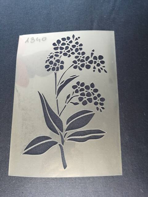 Flower Stencil, Flexible, Reusable, 125Micron, Wall Decor, Home Decor, Furniture Painting, Card Making, Craft Stencil From Bitofeverythingbyb