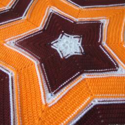 star Shaped Baby Blanket Crochet Pattern - Instant Download - thumbnail 2