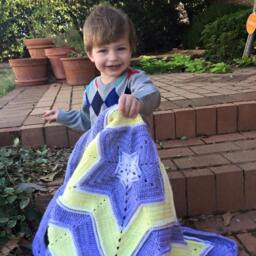 star Shaped Baby Blanket Crochet Pattern - Instant Download - thumbnail 3