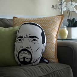 Ice-T Hip Hop Throw Pillow Illow Svu Fin Tutuola Decorative Large Rapper Cushion Dorm Couch 90's Home Decor - thumbnail 3