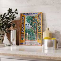 Henri Matisse Poster, Islamic Decor, Arabic Wall Art, Floral Print, Middle Eastern Botanical Decor - thumbnail 2