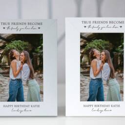 Personalised Engraved Wooden Photo Frame Birthday Gift 18Th 21st 30Th 40Th Family - thumbnail 3