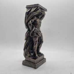 Bronze Colour Atlas Statuette, Roman Hellenistic Art , Greek Mythology Gift Idea, Gods & Goddesses, Titan Statue, Roman God Sculpture - thumbnail 2