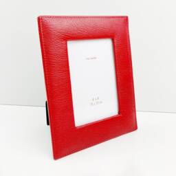 Vintage Leather Photo Frame - Handmade, Genuine Leather, Luxury Picture Frame, Textured Leather - thumbnail 2