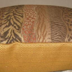 "Animal Kingdom Pattern Decorative Pillow Cover-24""x24" - thumbnail 3
