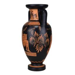 Teacher Of Music Amphora Vase Ancient Greek Red Figure Pottery - thumbnail 2