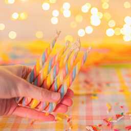 Candles Twisted Marshmellow Candle - x5 - thumbnail 2