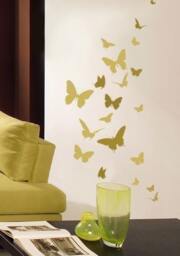 Butterfly Dance Wall Stencil - Easy For Nursery Decor Better Than Decals - thumbnail 3