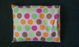 Circle Light Pink Flannel/Newborn Toddler Children Pillowcase/ Kids Girl's - thumbnail 1