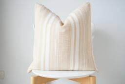 Brown Tribal Hemp Hand Woven Natural Dye Color Hmong Lumbar Pillow Cover - thumbnail 1