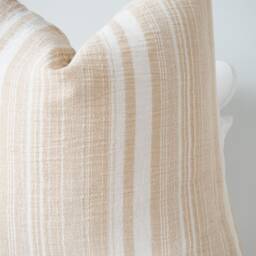 Brown Tribal Hemp Hand Woven Natural Dye Color Hmong Lumbar Pillow Cover - thumbnail 2