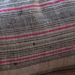 Hmong Hill Tribe Textile/Lumbar Throw Pillow Stripe Vintage Pillow - thumbnail 4