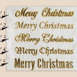 Christmas Tree Skirt, Red Velvet, Emerald Green Rhinestone Crystal Pines, Embroidered Custom Names. Holiday Decor Handmade By Sade New York - thumbnail 4