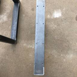 Industrial Metal Frame Table Legs. Dining Or Desk Available in A Range Of Sizes. Set 2. Custom Sizes Available - thumbnail 4